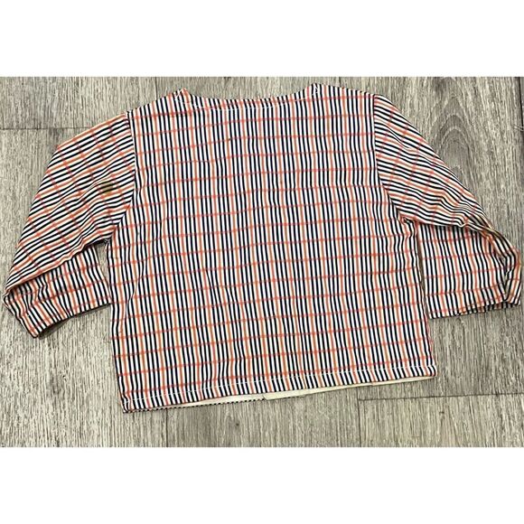 70’s Little Boy Dress Jacket Red and Blue Stripes 4T Old Vintage Costume - Picture 7 of 7